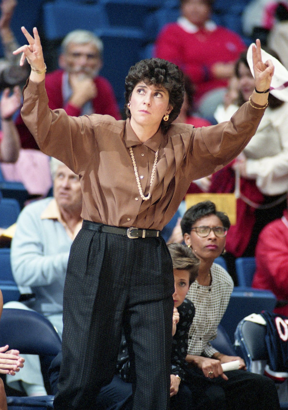 University of Arizona women's basketball coach Joan Bonvicini